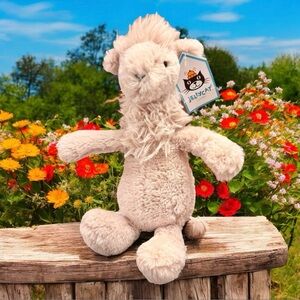 Jellycat Tan Plush Toy for Small Pets